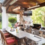 Inexpensive Outdoor Kitchen Ideas | Luxury outdoor kitchen .