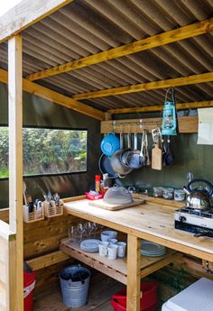 39 Off-grid Camp ideas | outdoor kitchen design, outdoor kitchen .