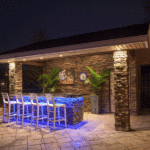 Patriotic Outdoor Lighting Ideas for Fourth of Ju