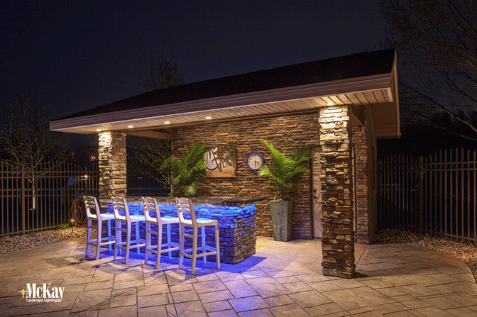 Patriotic Outdoor Lighting Ideas for Fourth of Ju
