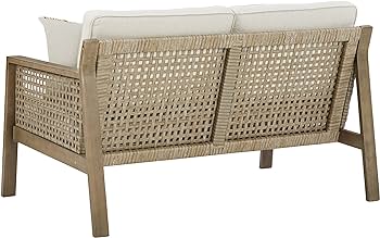 Amazon.com: Signature Design by Ashley Outdoor Barn Cove Wicker .