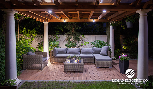 Lighting Tips for Your Outdoor Patio - Roman Electr