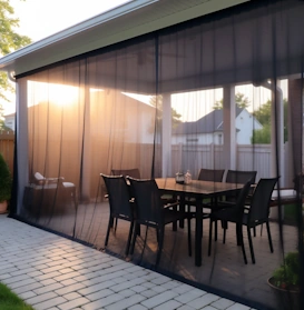 Outdoor Industrial Curtains | Akon – Curtain and Dividers | Custom .