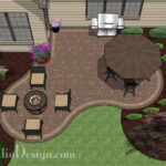 Small Outdoor Living Patio Design | Downloadable Plan .