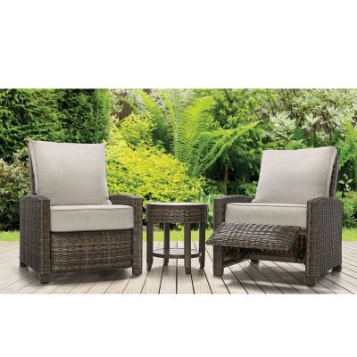 La-Z-Boy Outdoor 3-Piece Recliner Set - Sam's Cl