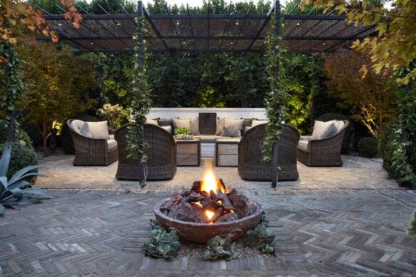 How to Create an Outdoor Room - The New York Tim