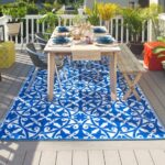 Fab Habitat Farmhouse Waterproof Recycled Plastic Outdoor Rug For .