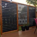 6.5 ft. H x 4 ft. W Screen Series Metal Privacy Screen | Privacy .
