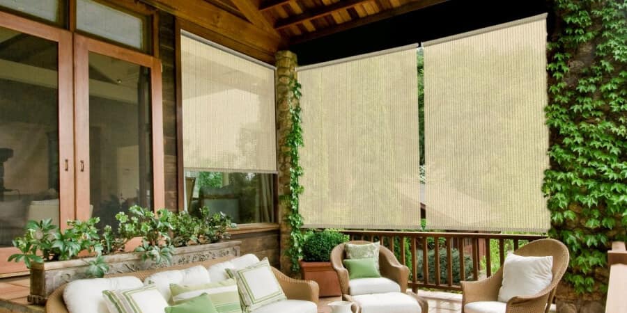 Outdoor Shades - Window Shades - The Home Dep