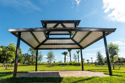 Outdoor Commercial Shelters & Pavilions – Playgrounds E