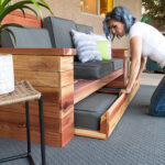 Outdoor Sofa with Hidden Storage | BUILDING PLANS | Pneumatic Addi
