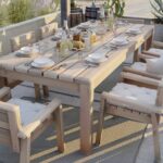 PDF Download, Full Size Outdoor Dining Table and 8 Chair Set DIY .