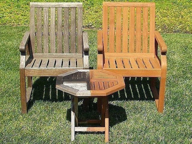 Mitchell's Interiors — How to Clean Outdoor Teak Furnitu