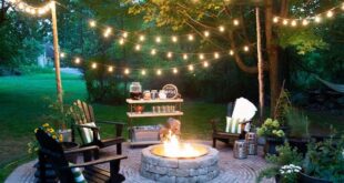 25 Backyard Lighting Ideas - How to Hang Outdoor String Ligh
