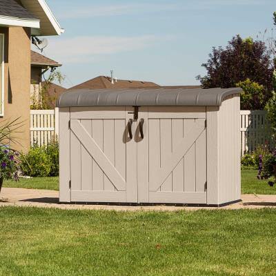 Lifetime Horizontal Storage Shed (75 cubic fee