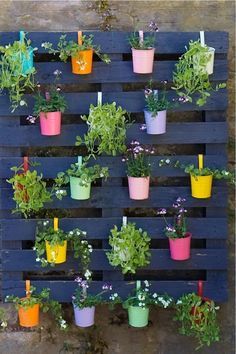 35+ Best Pallet Garden Ideas & DIY Tutorials | Pallet garden ideas .