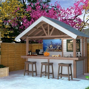 Outdoor Bar Plans - Et