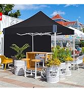 Amazon.com : OUTDOOR WIND 10x10 pop up Canopy Tent, Eazy up .