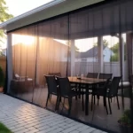 Outdoor Industrial Curtains | Akon – Curtain and Dividers | Custom .
