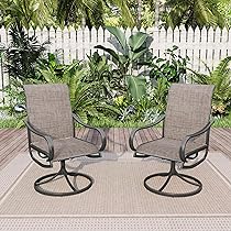 Amazon.com: Sophia & William Patio Dining Chairs Set of 2 Patio .