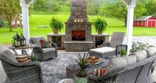 How to Build An Outdoor Fireplace Step-by-Step Guide - #BuildWithRom