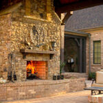 Outdoor Fireplaces Charlotte | Fireplace Design | Coogans Design Bui