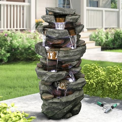 Amazon.com: Outdoor Tabletop Fountains - Outdoor Tabletop .