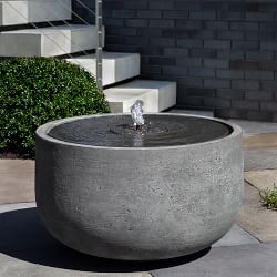 Gray Outdoor Fountains & Birdhouses | Williams Sono