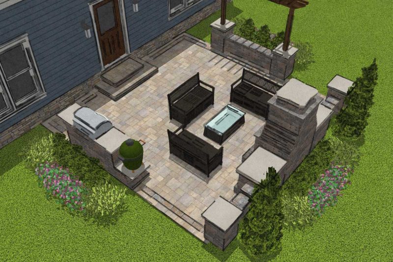 9 Small Patio Designs with BIG Impact - Romanstone Hardscap