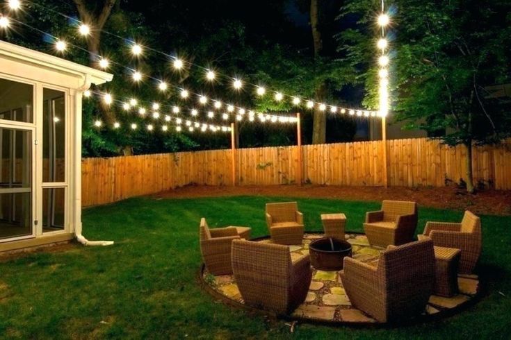 Outdoor Lighting Ideas for Your Backyard | Austex Fence and Deck .