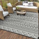 Amazon.com: MontVoo-Outdoor Rug Carpet Waterproof 5x8 ft .