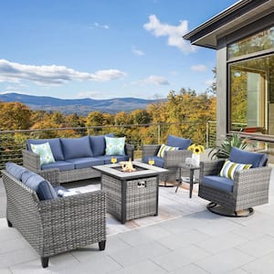 Fire Pit Patio Sets - Outdoor Lounge Furniture - The Home Dep