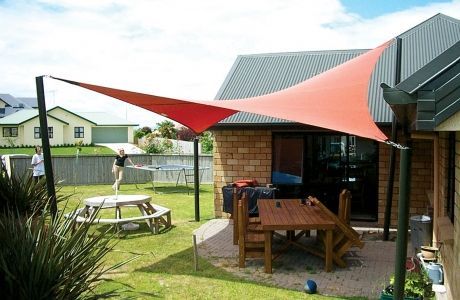 Backyard Shade Projects and Ideas | Backyard shade, Patio shade .