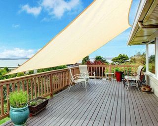 10 deck shade ideas for stylish protection from the elements .