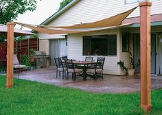 62 Best Sun Shade Sails ideas | shade sail, patio shade, backyard .