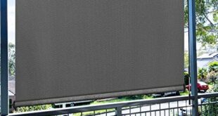 Amazon.com: Amagenix Outdoor Roller Shades 7'(W) x 6'(H), Exterior .