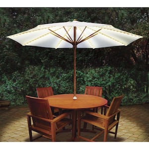 Blue Star Group Brella Lights Patio Umbrella Lighting System with .