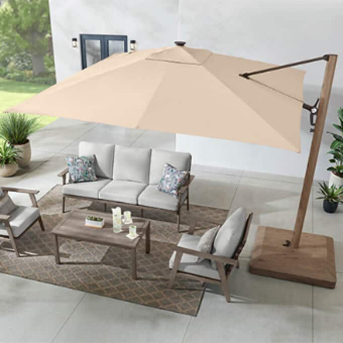 Patio Umbrellas - Patio Furniture - The Home Dep