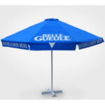 ▷ Custom Branded Market Umbrellas | Patio Umbrellas with a Lo