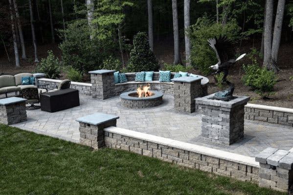 30+ Easy Paver Patio Ideas and Designs On A Budget for Small .