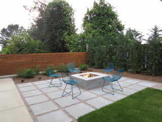 75 Concrete Paver Patio Ideas You'll Love - April, 2024 | Hou