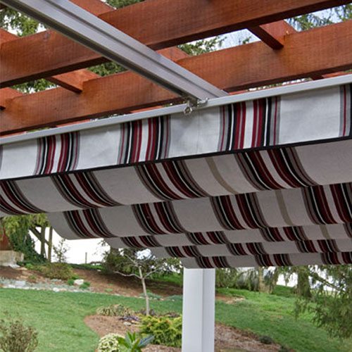 EZShade Canopy for Pergolas, Pavilions & Gazebos | Country Lane .