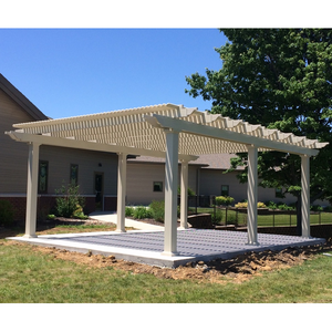 Prefabricated Pergola Kit - Vinyl & Aluminum Pergo