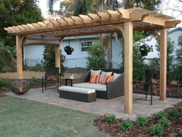 10x12 Pergola Kit | Shop the Big Kahuna 10x12 Wood Pergola Kit .