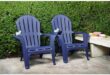Reviews for StyleWell Midnight Blue Plastic Adirondack Chair with .