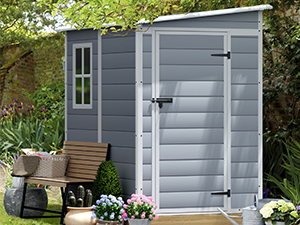 Amazon.com : Devoko Outdoor Storage Shed, 5 x 4 FT Resin Garden .