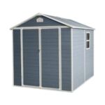 8 ft. W x 6 ft. D Outdoor Plastic Garden Storage Shed Perfect To .