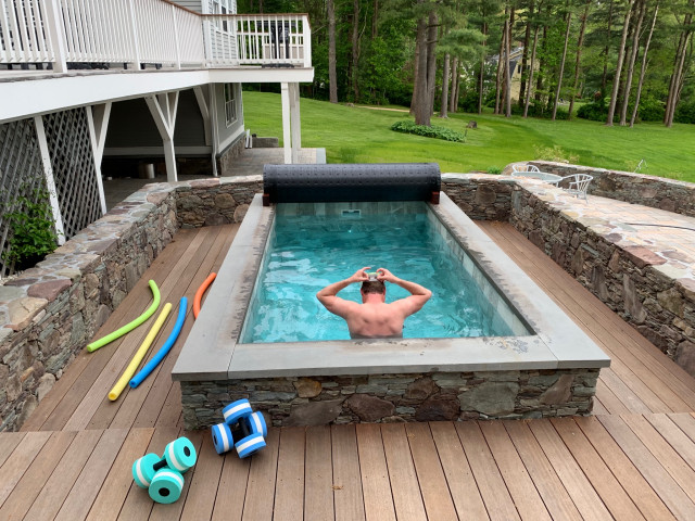 Seacoast Southern Maine Plunge Pool Project - Eclectic - Swimming .