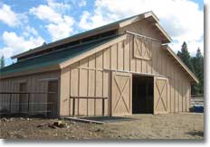 Pole Barns for Horses | Hansen Pole Buildin