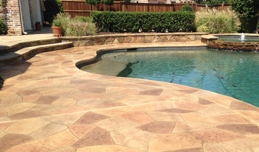 Resurfaced Concrete Pool Decks | Concrete Cra